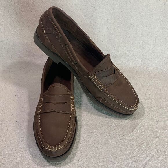 Vintage Campus Club Penny Loafers Mens Size 10D - Picture 5 of 16